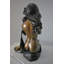 Fontaine Amabillia avec une statue en bronze - taille: 17 po x 15 po x H 26 po.