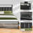 Tryston LED Bed Frame with Drawers and Charging Station-1925215926-1925215925