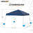 Sunjoy 10 ft. × 10ft. Floating Pool Canopy With Hand Carry Bag Pop Up Gazebo Fabric Canopy-88974336