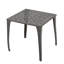 Table d'appoint d'extérieur durable avec une finition résistante aux intempéries, parfaite pour la décoration de patio et de jardin.