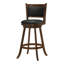 Tabouret pivotant Caesare en brun et noir-41772980