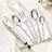 66-piece Silverware Set With Serving Utensils