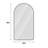 Arched LED Mirror