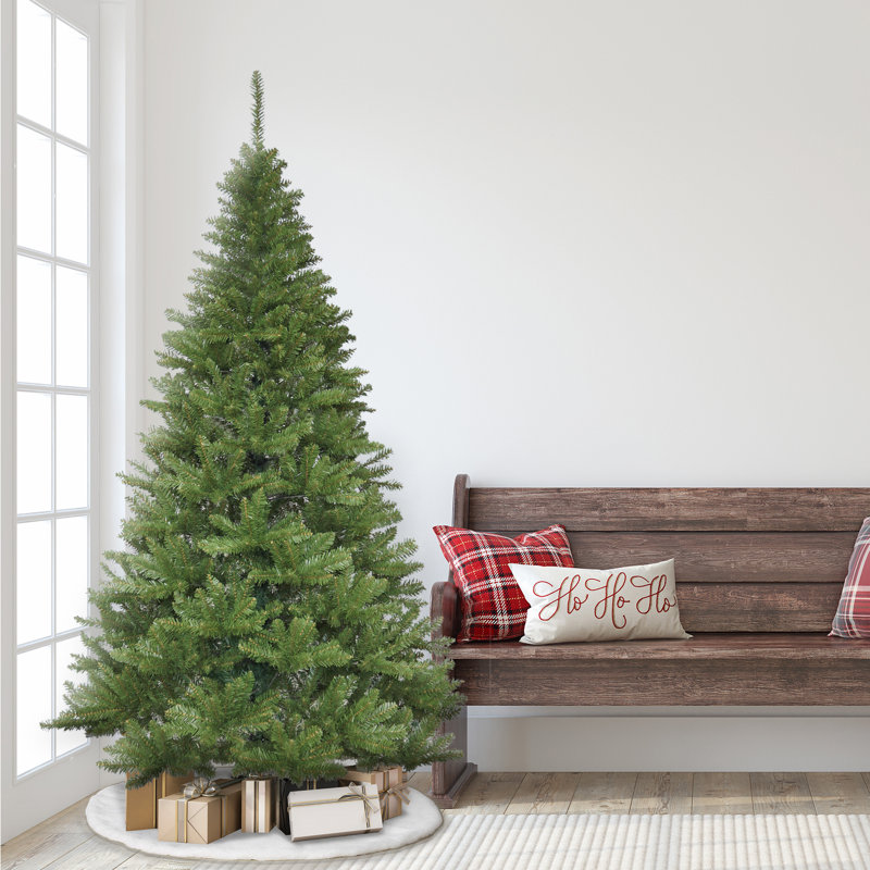 Artificial Pine Christmas Tree, 6.89ft H x 3.92ft W