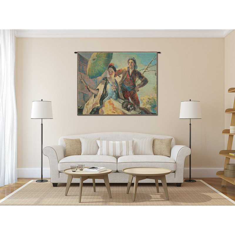 Loom Woven Cotton Blend Wall Hanging