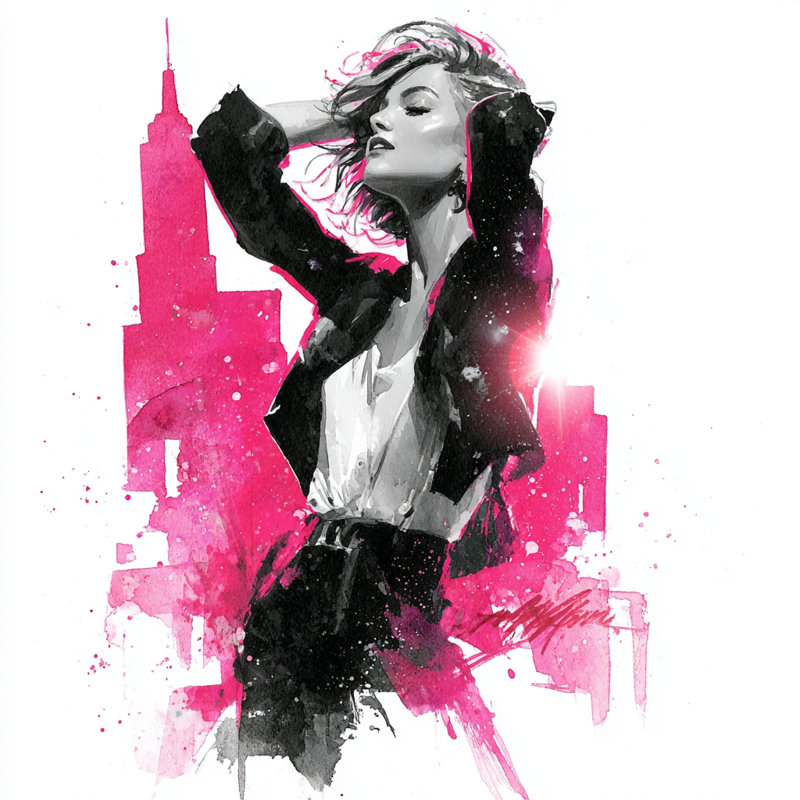 Art urbain sur toile tendue Urban Radiance