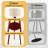 Brentney 60'' Brown Tripod Floor Lamp