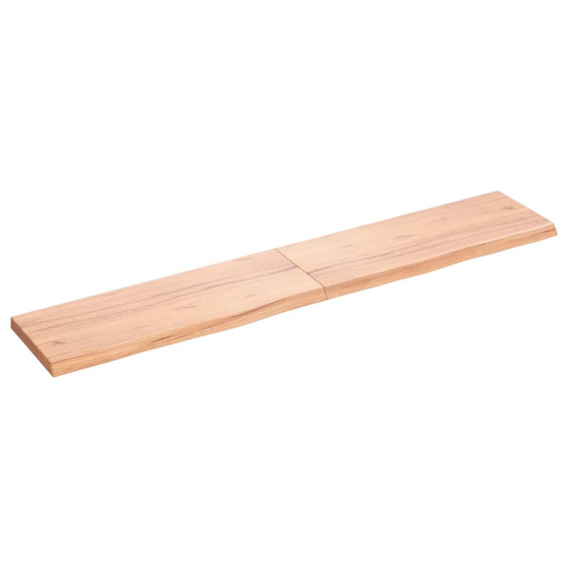 Averionna 160cm Solid Wood Bathroom Vanity Top, Light Brown