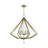 Zyvon Steel Dimmable Lantern Geometric Chandelier-228131172-263978459-263978458