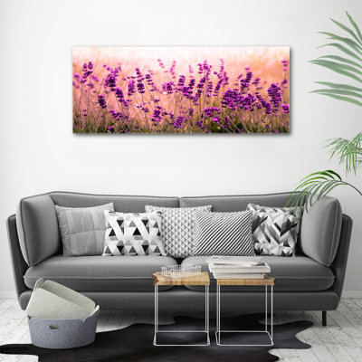 Lavender - No Frame Print on Canvas