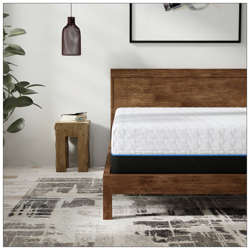 Matelas en mousse à mémoire de forme infusée de 14 pouces, Simple extra long