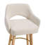 Swivel Upholstered Bar Stool