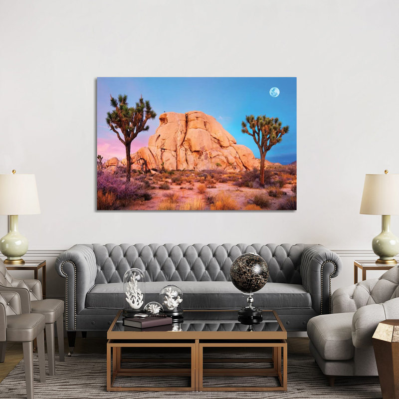 Joshua Tree National Park II par Susanne Kremer - Photographie sur toile tendue, H 18 po x l 26 po x P 1,5 po