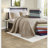 Reversible King Bedding Sets Polyester Quilted Modern Home Comfort