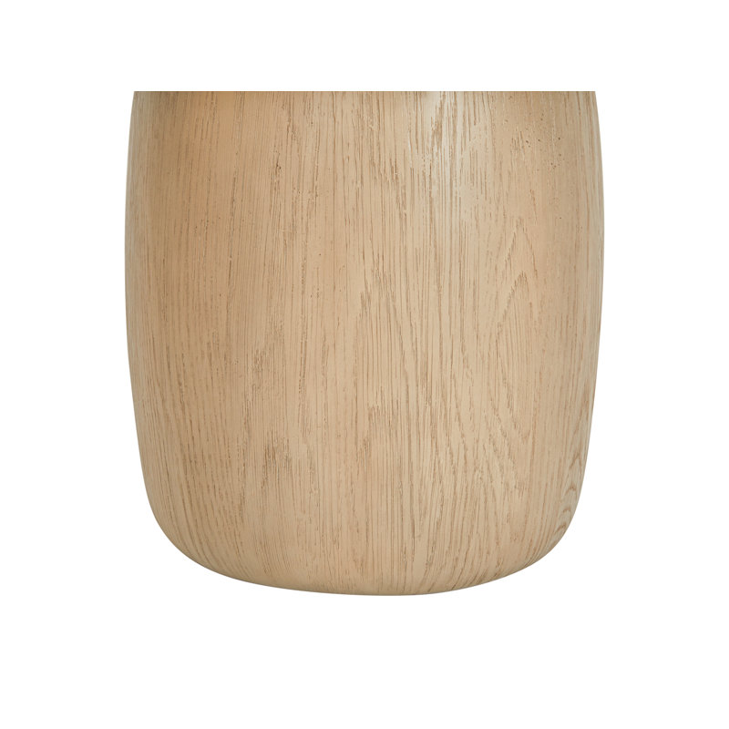 Table de bout en chêne Gasaway, blond, Tanné
