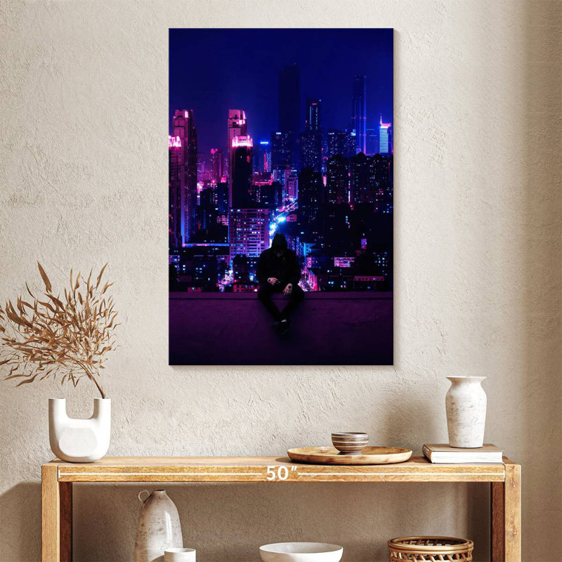 Alone Cyberpunk, H 39 po x l 26 po