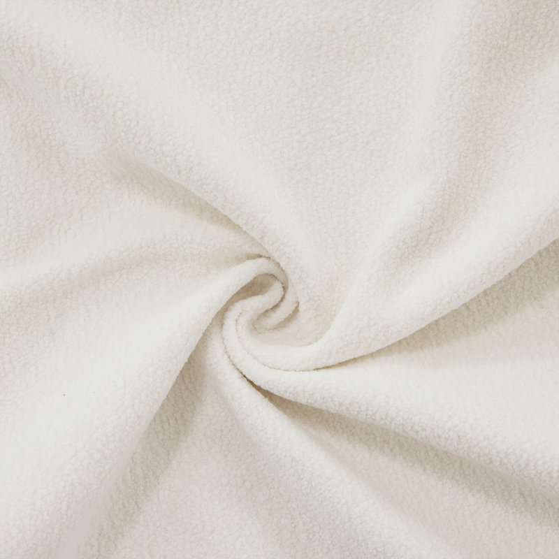 Modern Ottoman Ottoman Living, Chenille Ottoman, White