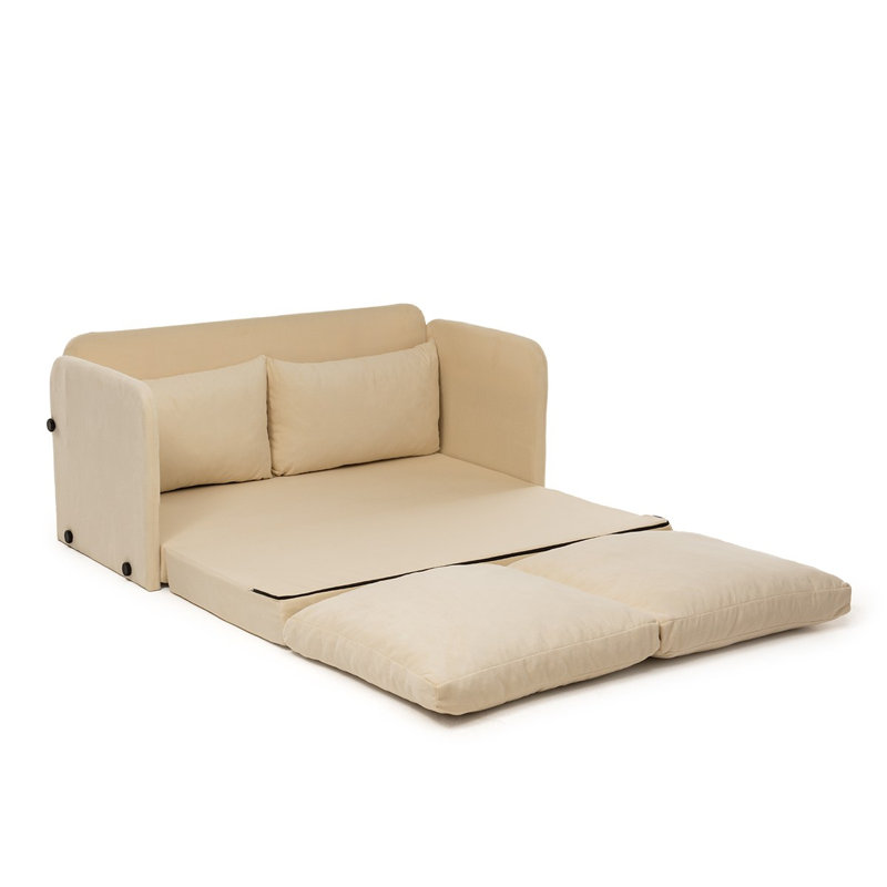 2-Seat Sofa-Bed, Cream