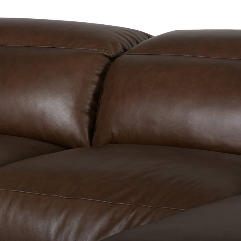 Radley Leather Modular and Reclining Sofa & Chaise, Right Hand Facing, Sonoma Coco Top Grain Leather