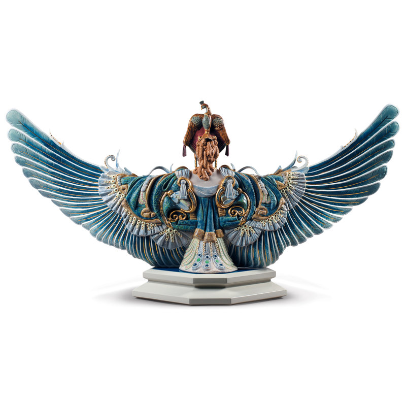 Winged Fantasy Woman Figurine