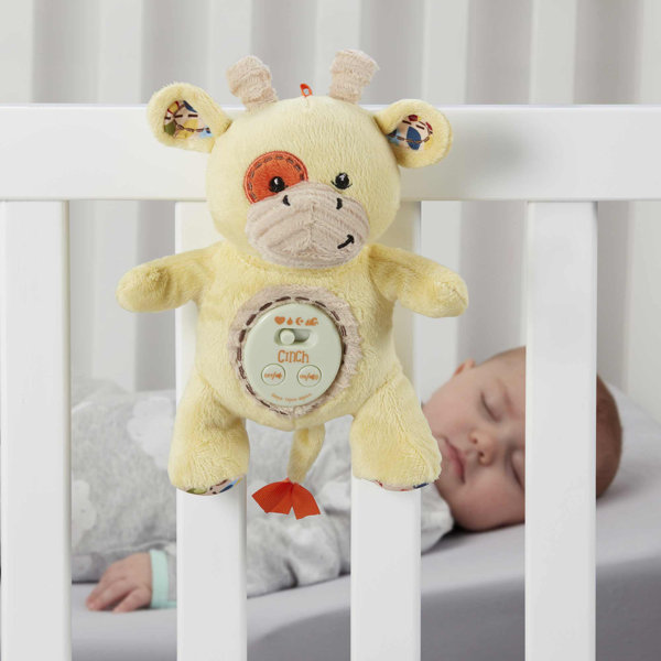 Bright Starts Hug-a-Bye Baby Elephant Stuffed Animal & Soft Toy Soother