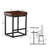 Nealla Upholstered Counter Stool with Metal Frame-2014610726-2049927792