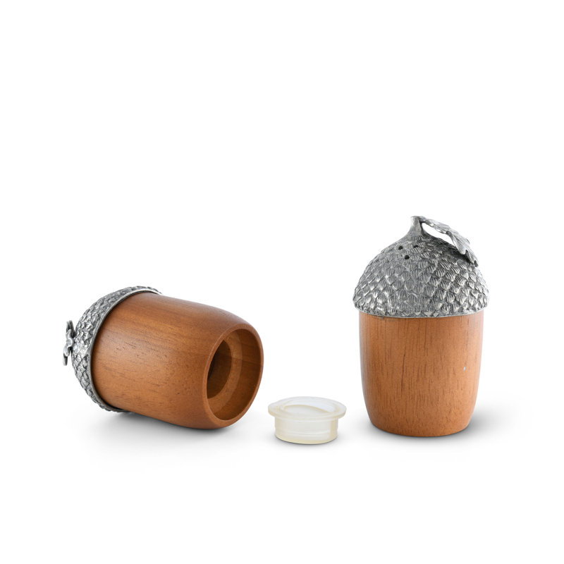 Majestic Forest Wood Salt And Pepper Shaker Set