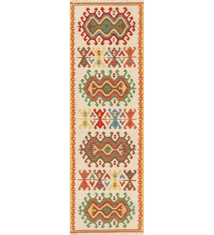 Rio Grande Flatweave Area Rug, Runner 2'6" x 8'