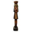 Sculpture en bois deity sculptée à la main africain yorouba Hetty