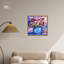 Art floral abstrait sur toile abstraite-104333744-111779748