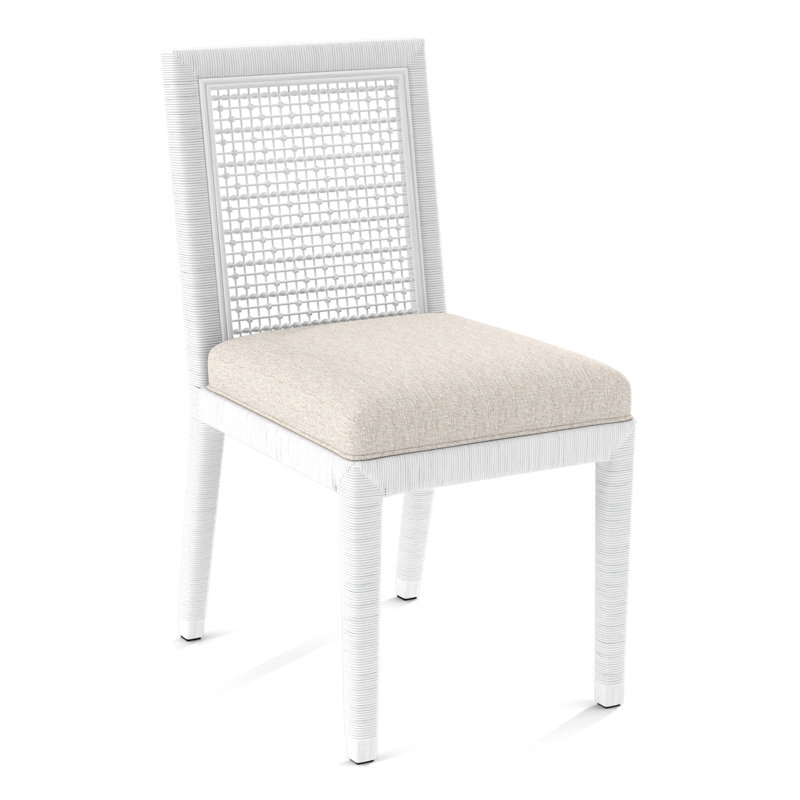 Chaise d'appoint Glinda, Blanc givré, Performance Crypton des neiges; 0884-91