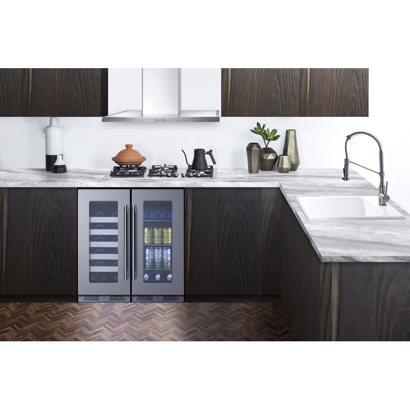 Summit Appliance 15" Wide Built-In Beverage Center, Left Handed