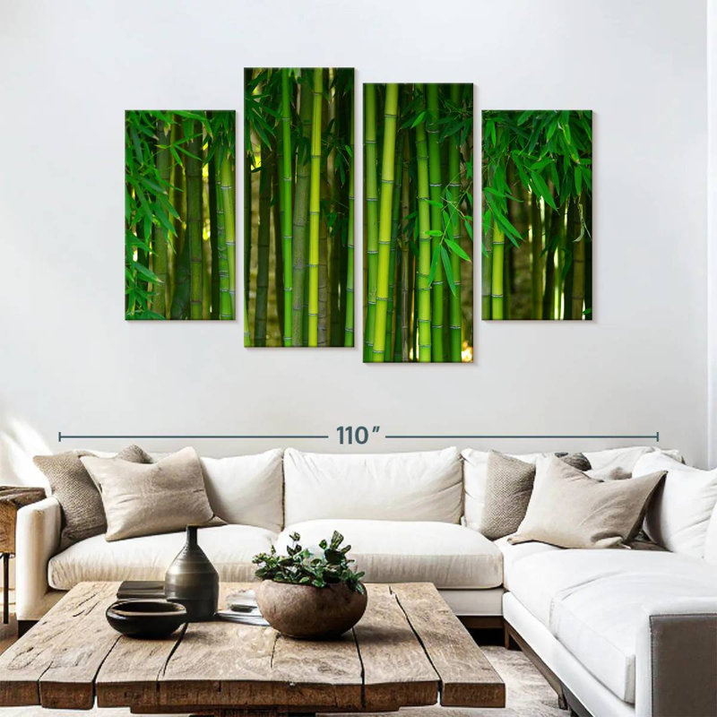 Alvord Real Bamboo, 54" H x 84" W
