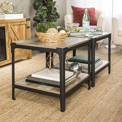 Vipin Four Leg Square Side Table
