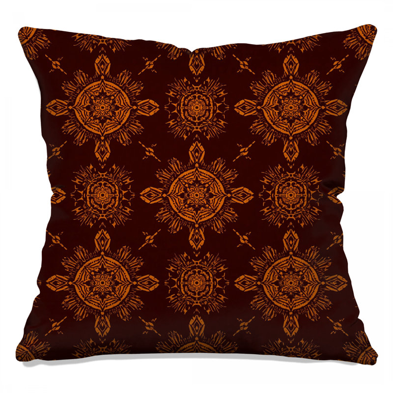 Coussins décoratifs Brown, 26 x 26 pouces