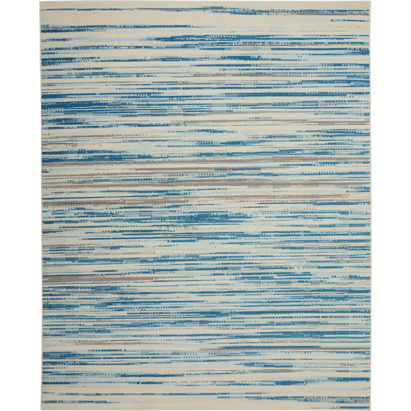 Striped Area Rug, Rectangle 122 x 183cm