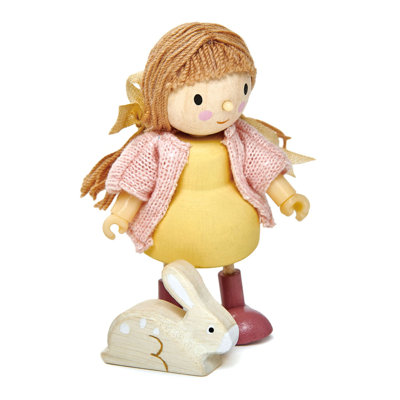 Amy and Her Rabbit Dolls