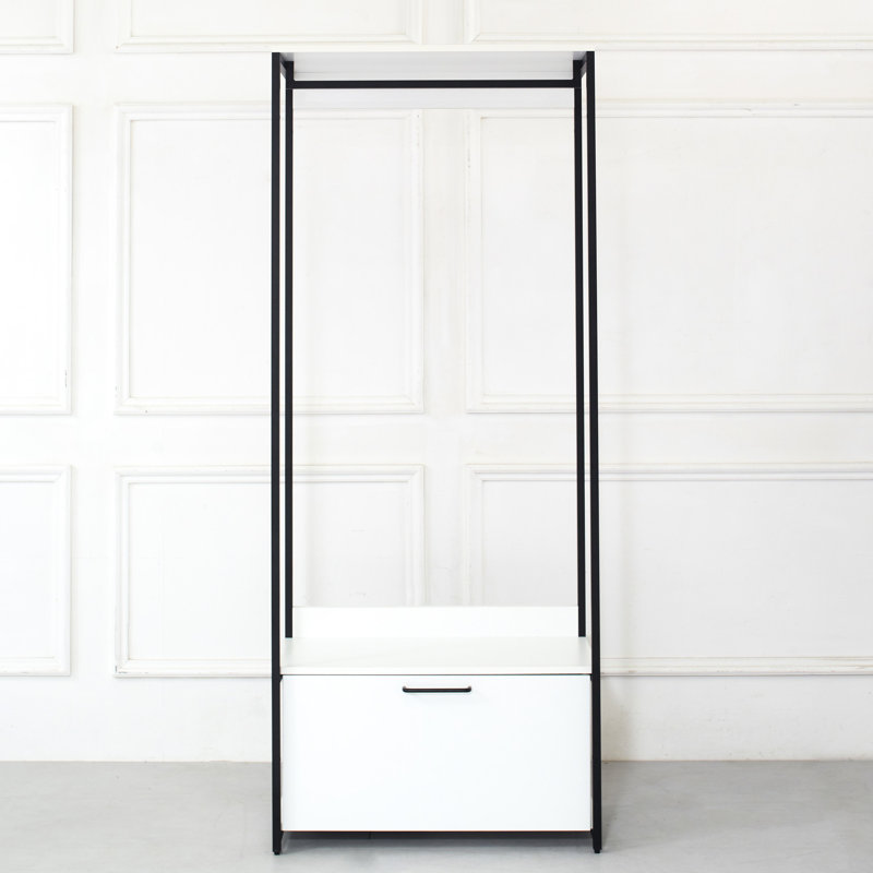 Garde-robe Walk-In - Conception modulaire, fabrication de rayures et de taches, panneau classé E0