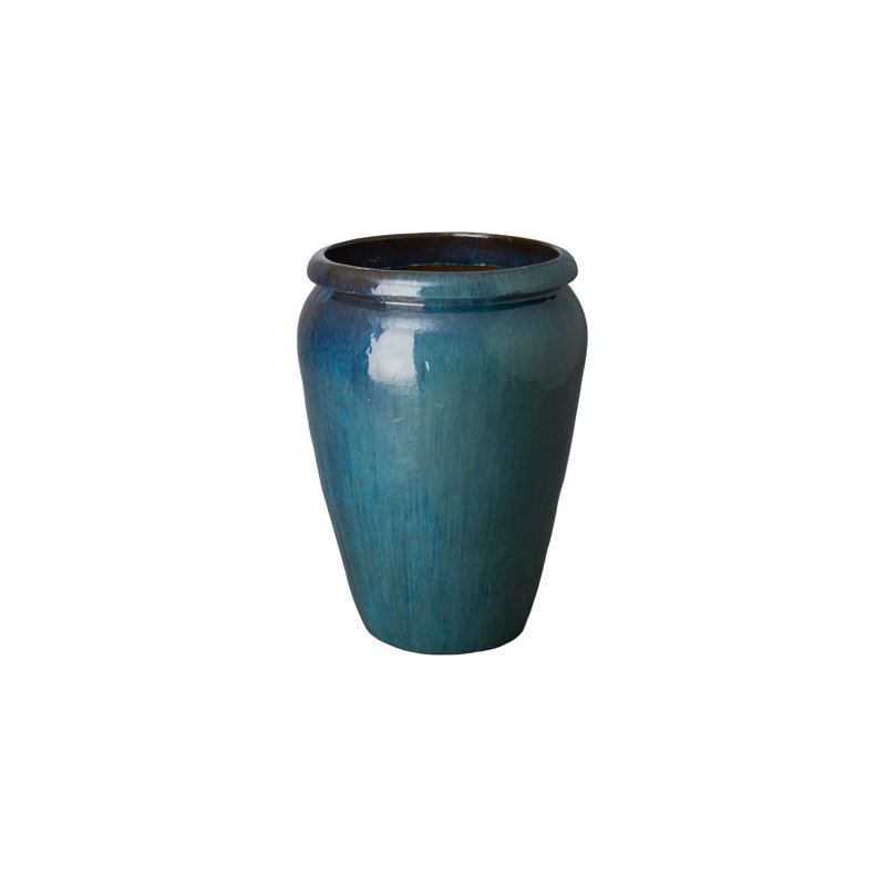 Izaguirre Handmade Ceramic Planter, 20" H x 11" W x 11" D