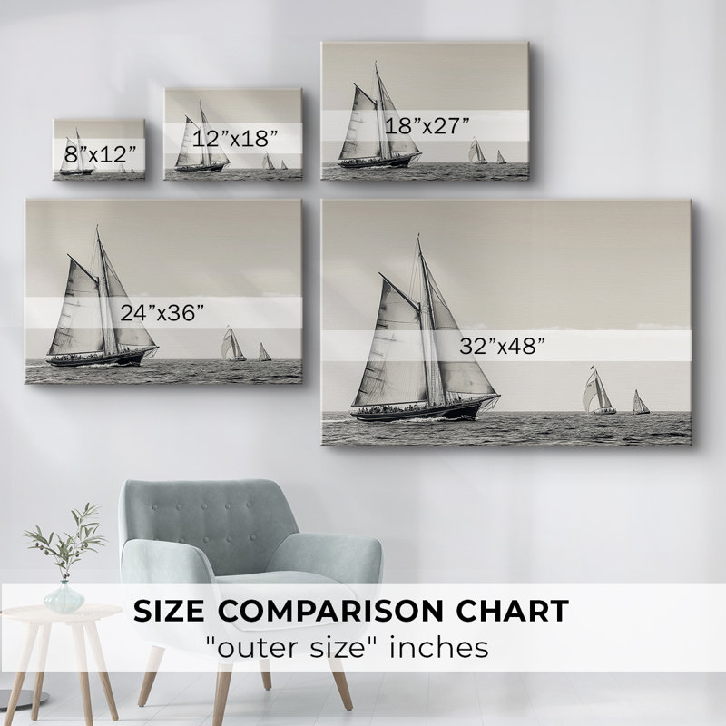 Série Nautical-LI -Galerie enveloppée Cavas, 32 x 48