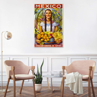 Mexique - impression d'art graphique