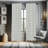 African Semi-Sheer Rod Pocket Curtain Panels-45202162