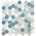 Argent / bleu