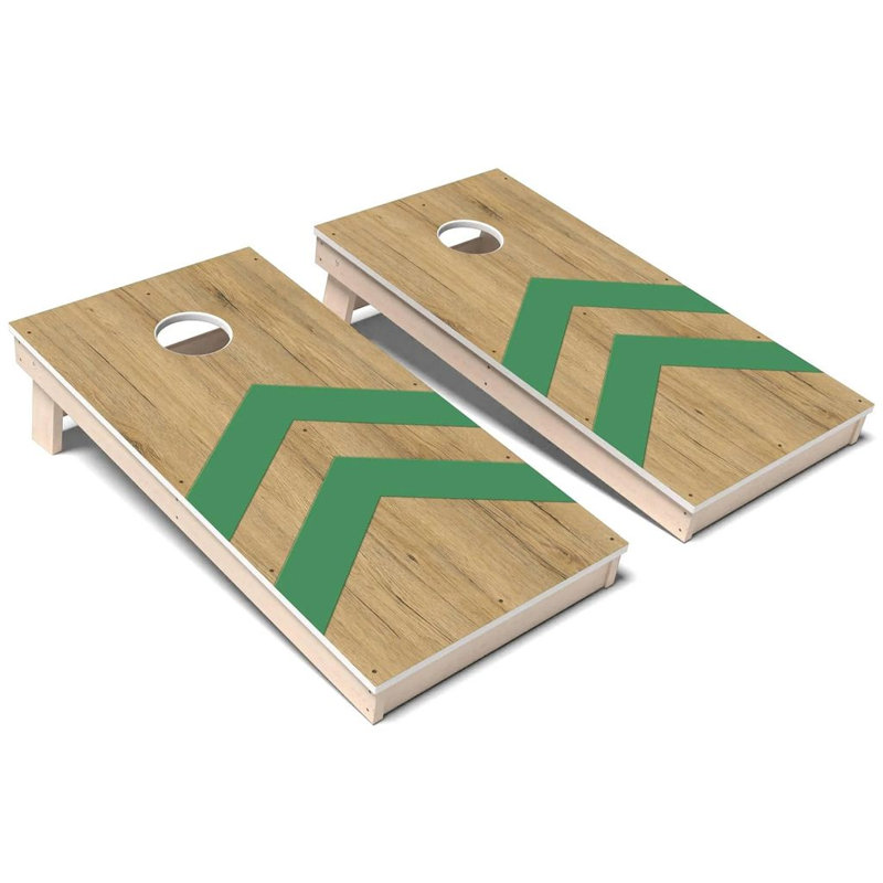 Ensemble de planches de cornhole Mossy, AUCUN accessoire