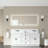 LED Bathroom Mirror with Front and Backlight