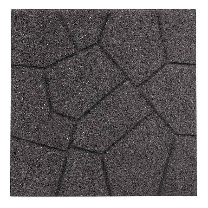 16'' x 16'' Composite Paving Stone, Gray