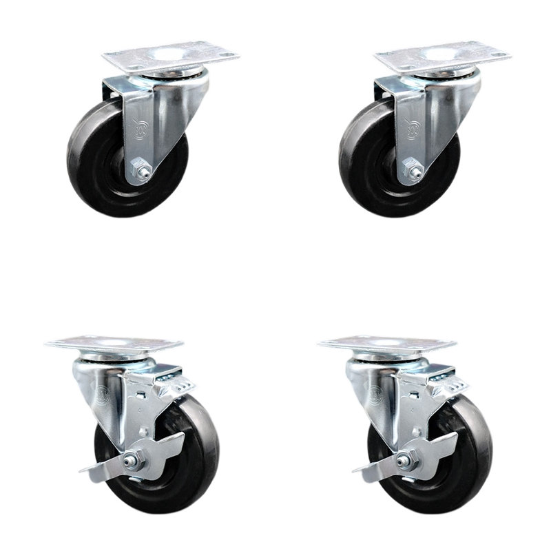 Hard Rubber Caster