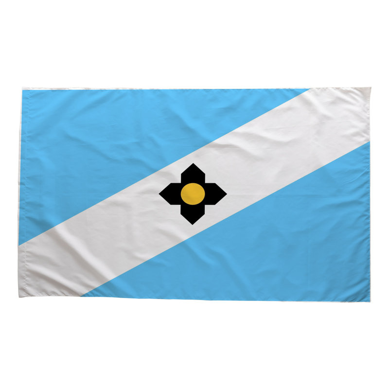 Madison City Flag - Drapeau extérieur, 36" H x 60" W