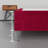 14-Inch Premium Kauly Material Wood Bed Frame, Comfortable Foundation with Acrylic Legs-88868865-88868857