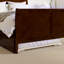 Lit plateforme en bois massif Fitzsimmons avec pied de lit et gigogne assortis-1752791440-1752791534